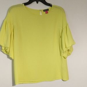 Fresh happy yellow blouse